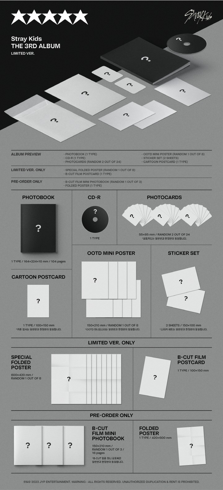 Przedsprzedaż: STRAY KIDS - (5-STAR) [Limited Ver.]